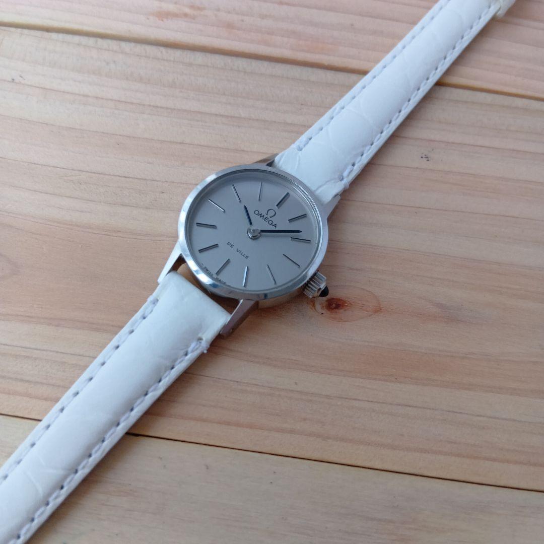 OMEGAデビル手巻き腕時計SS