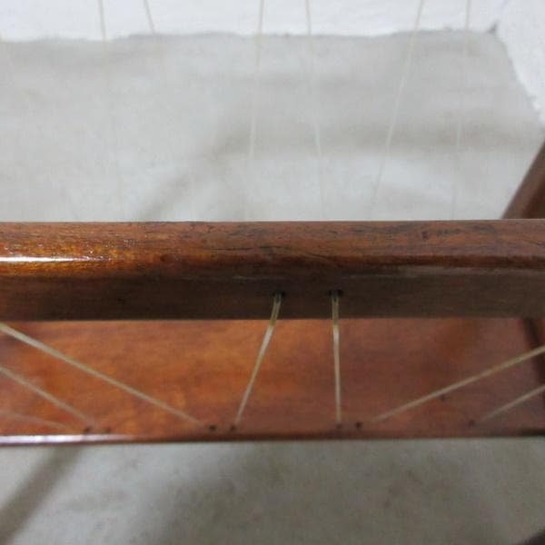 イギリス ビンテージ 家具 マガジンラック 新聞入れ 楽譜入れ 英国 6797d