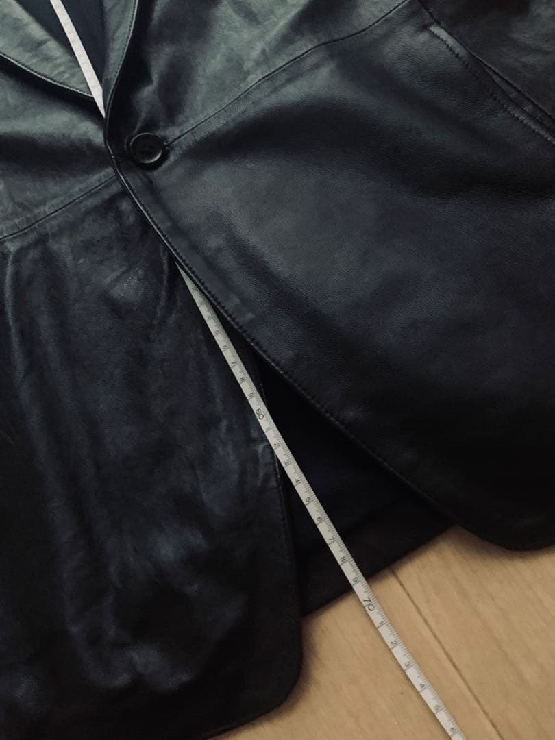 希少サイズ！5351プールオム人気完売！定価8万ON/OFF自在レザージャケット