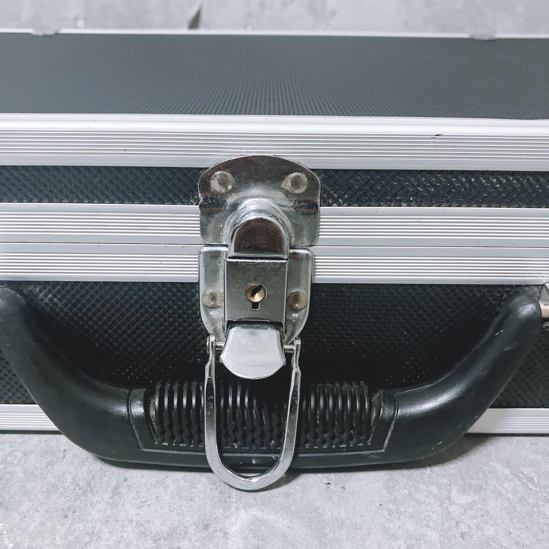 【良品】ハードケース ワイド ガンケース 楽器 機材 アルミ製