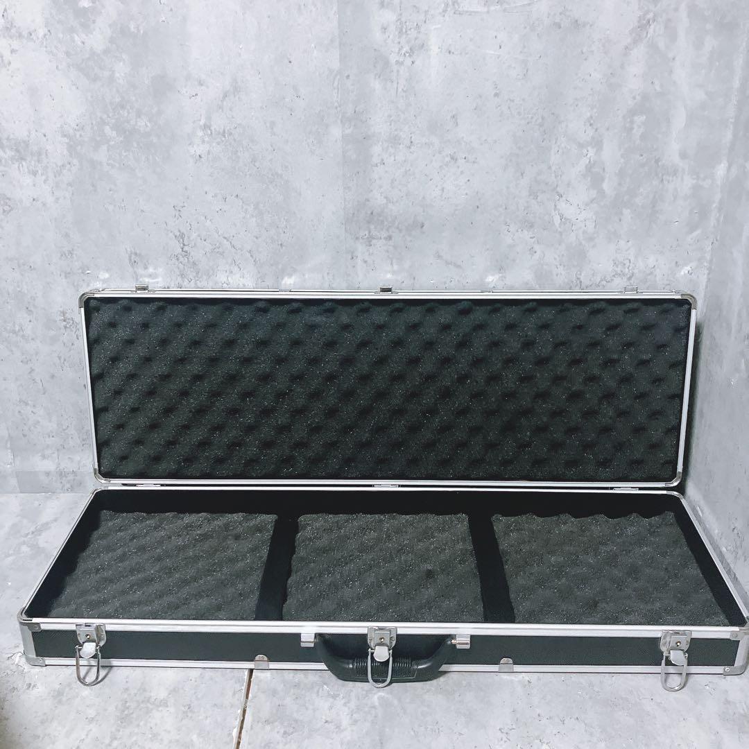 【良品】ハードケース ワイド ガンケース 楽器 機材 アルミ製