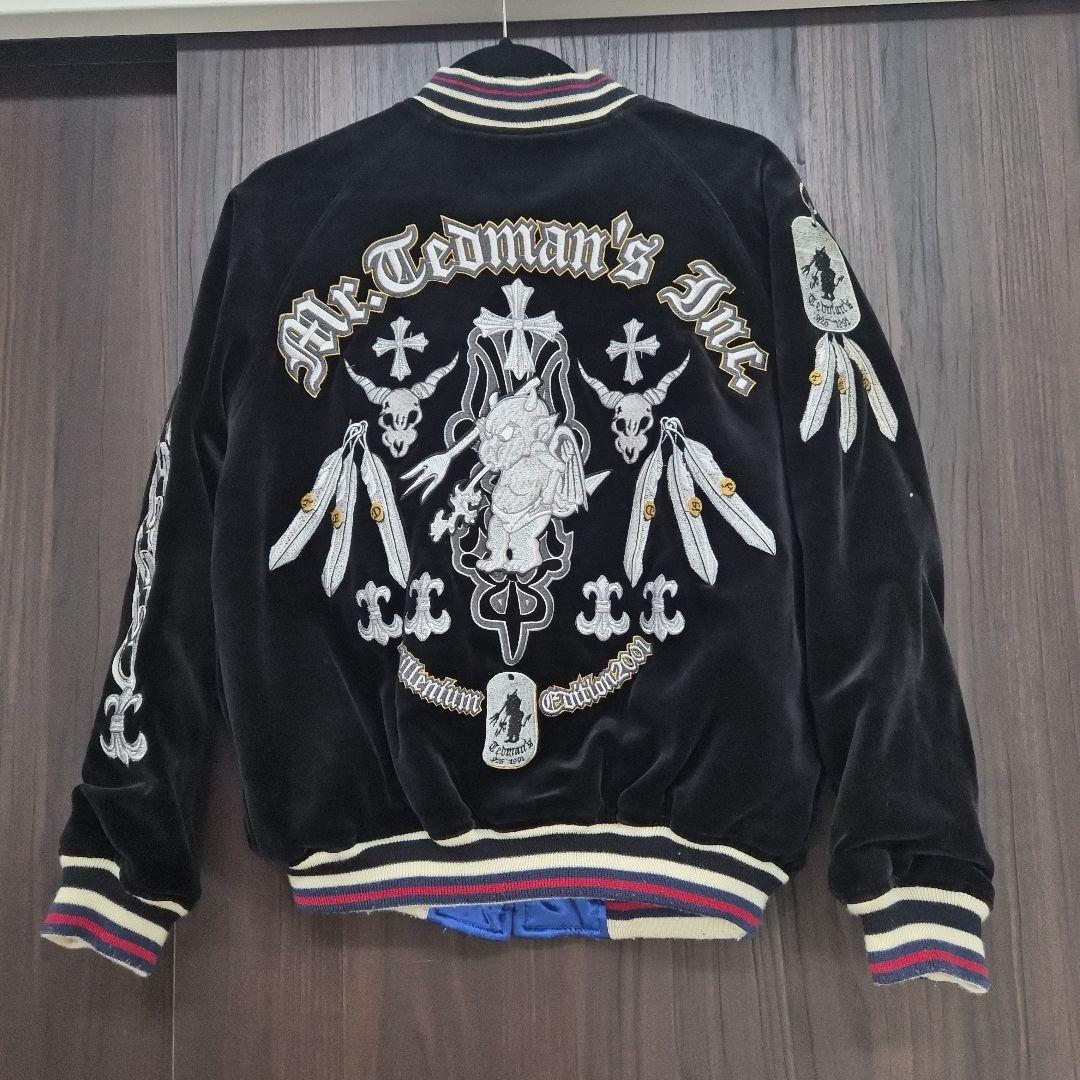 TEDCOMPANY リバーシブルスカジャン ブラック 38号