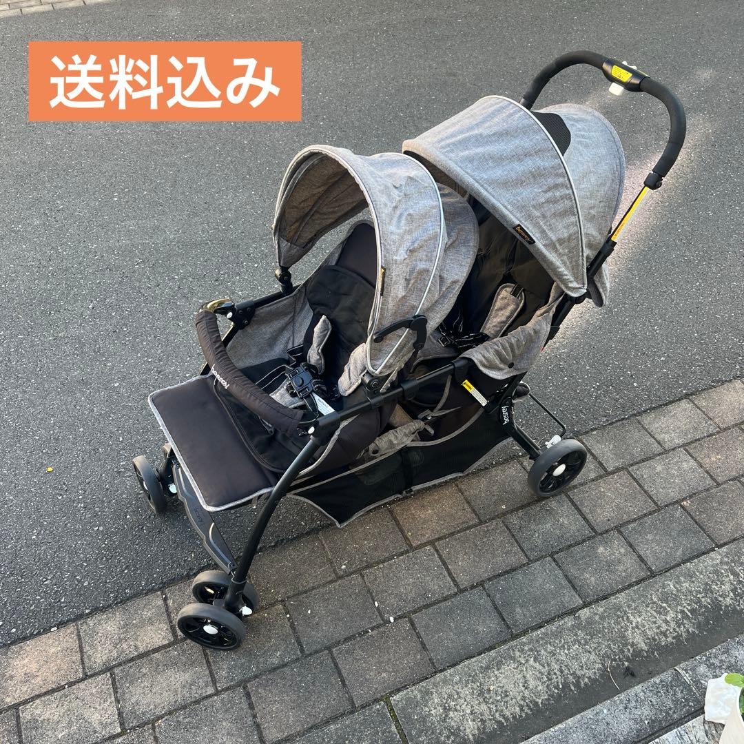 besrey 2人乗りベビーカー　送料込み