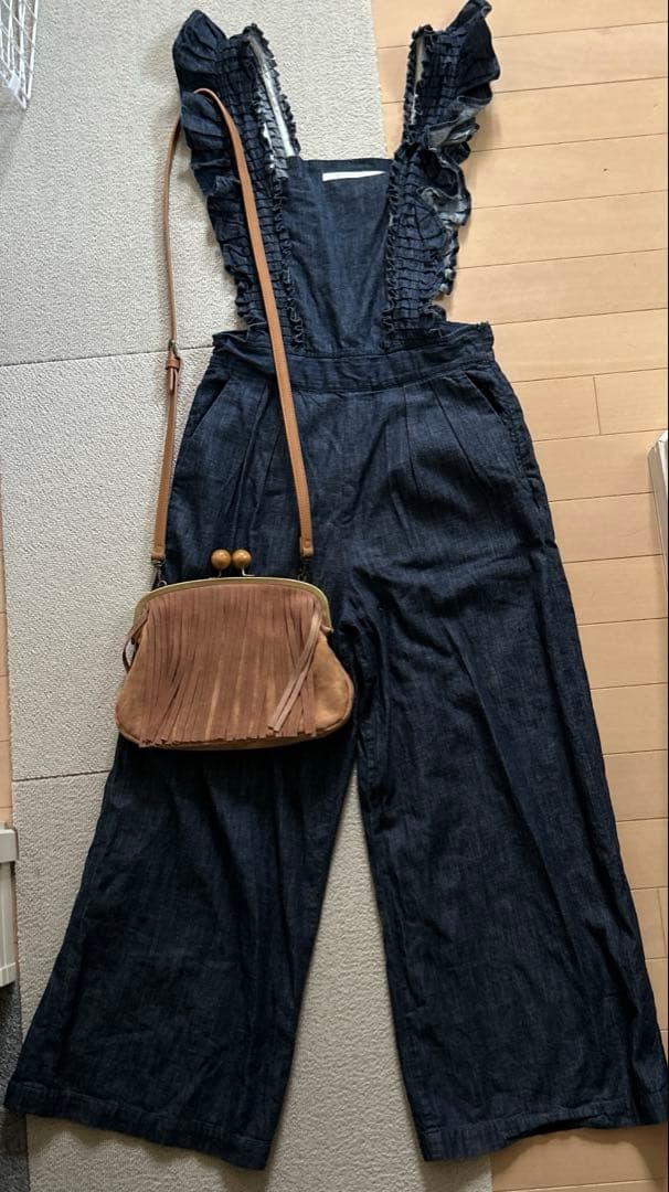 GO TO HOLLYWOOD デニムオーバーオール インディゴ 01