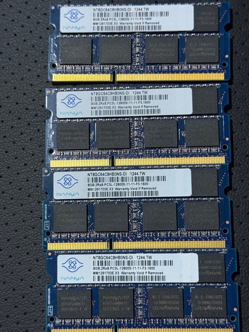PCメモリー 8GB 5枚セット