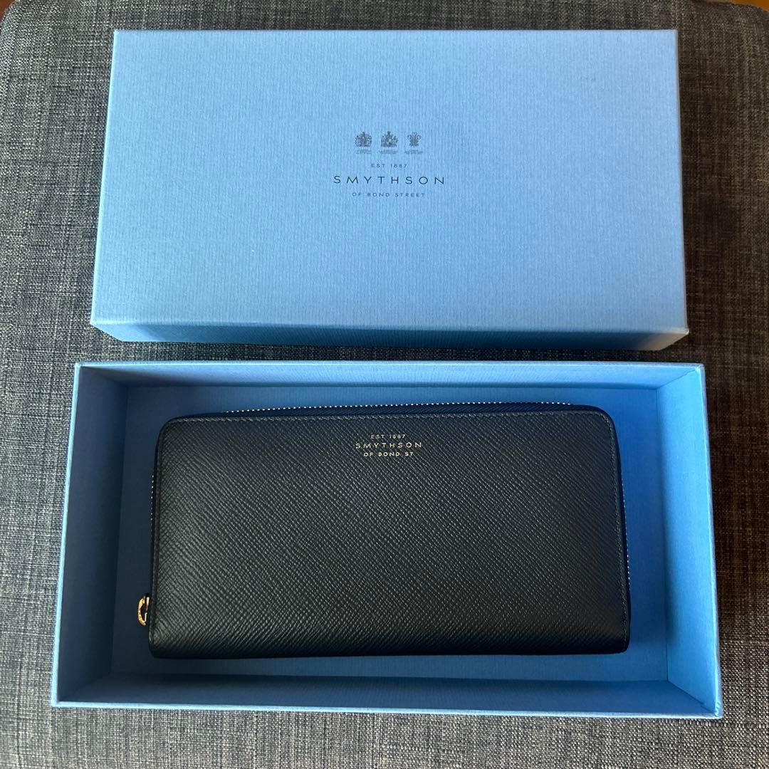 小物 smythson Panama Large Zip Around Purse