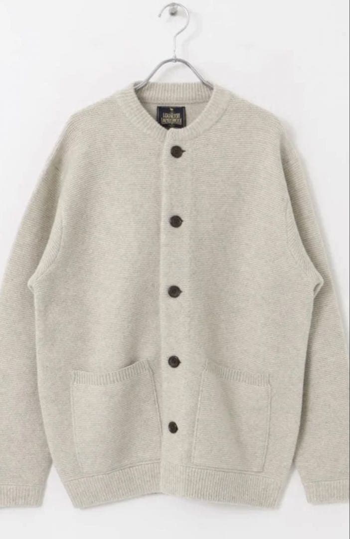 【値下げ中】【アーバンリサーチドアーズ】 ハミルトンウールガーターカーディガン