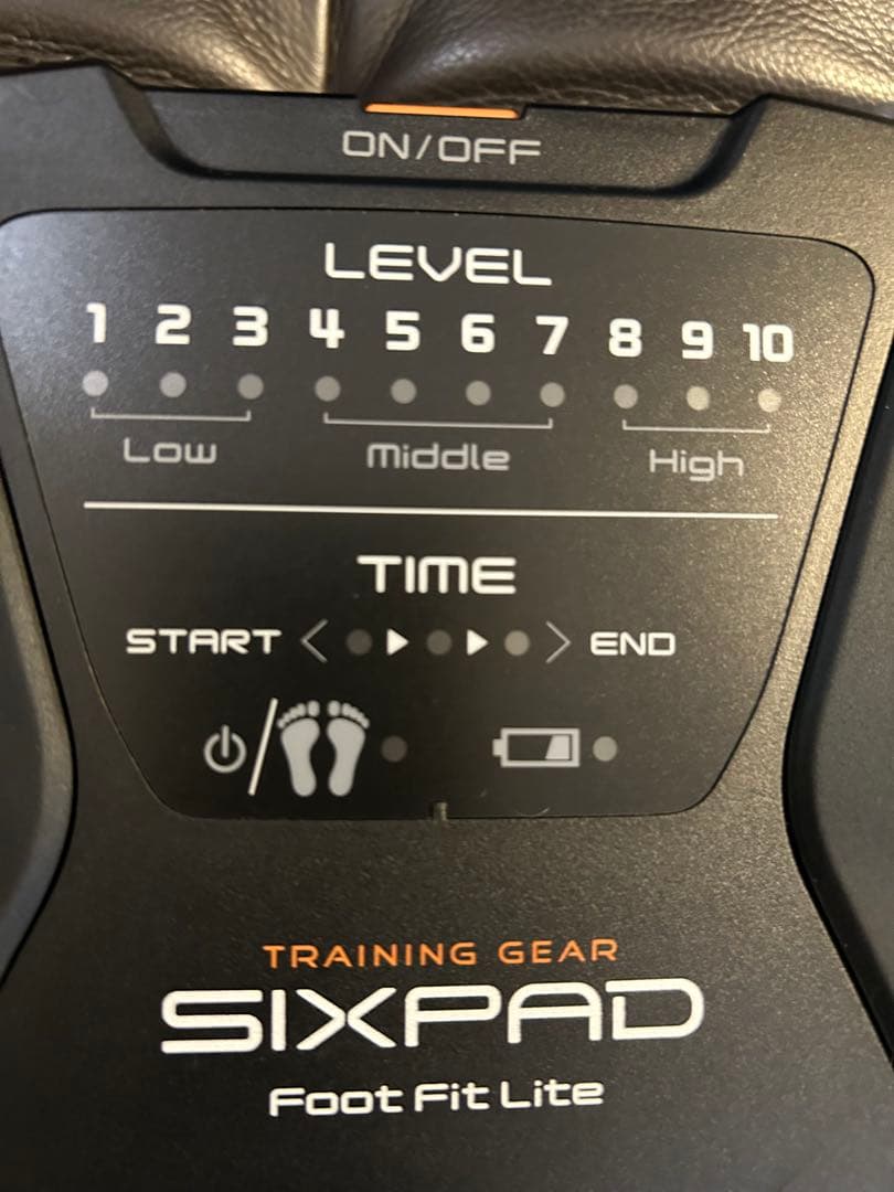 【SIXPAD 】Foot Fit Lite使用回数僅か美品 人気色BLACK