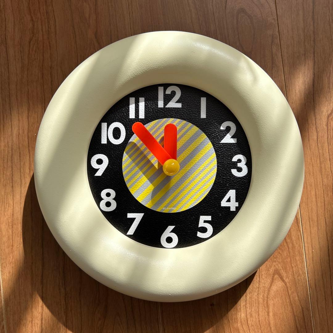 ラウンド チャビーフレーム 掛け時計 静音【ART OF BLACK】