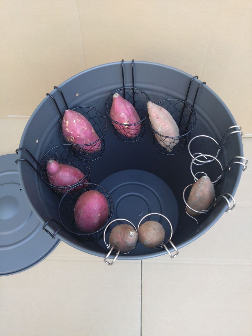 値下げ　ネット専売品　簡易窯　焼きいも釜　数量限定品　やき芋機器　炭火イベント