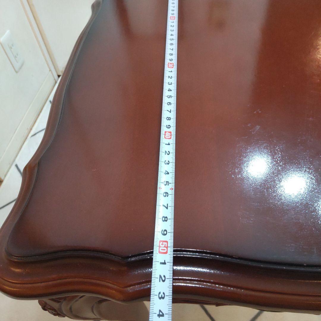 JAMページ 猫脚 アンティーク マホガニー家具 サイドテーブル