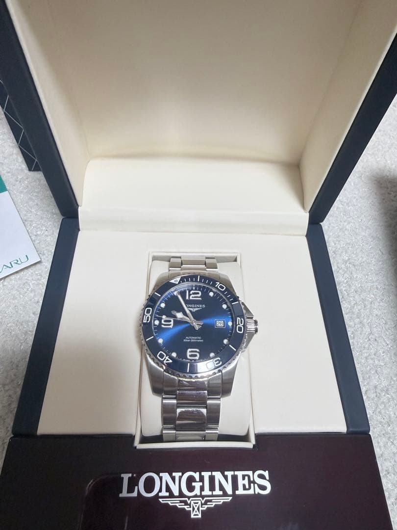 ぽ*ん様 ロンジン ハイドロ コンクエスト L3.781.4.96.6 メンズ