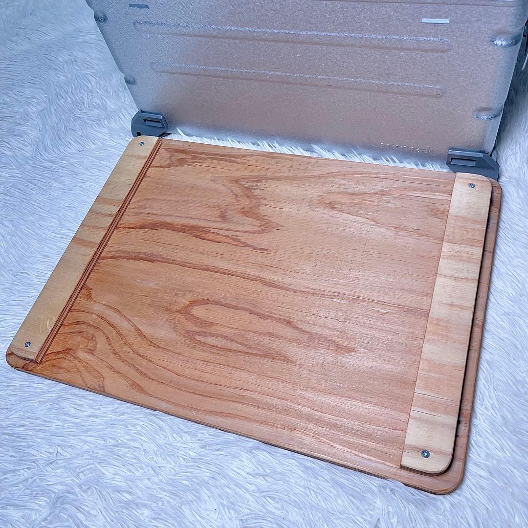 【良品】スノーピーク シェルフコンテナ25 天板付 2台セット