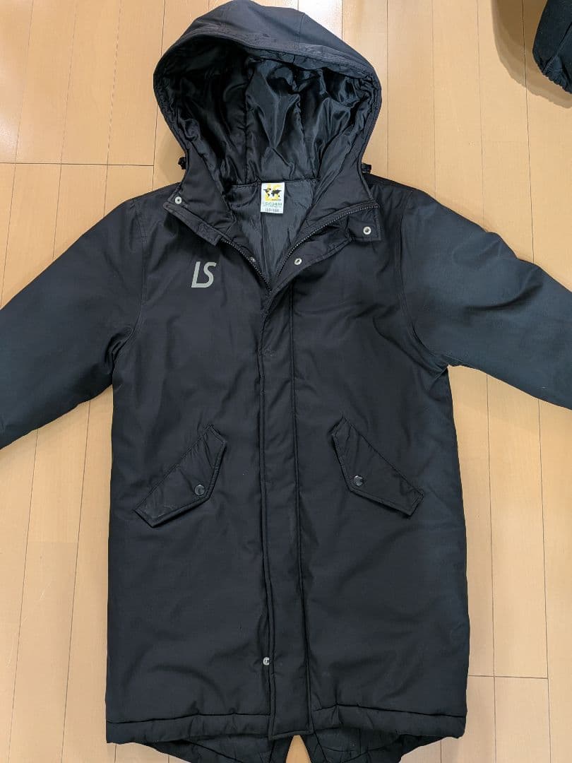 Luz e Sombra ブラック ベンチコート 150-160