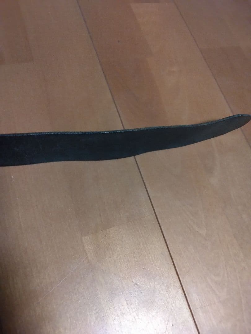 VISVIM ダブルリング レザーベルト 32 ブラック