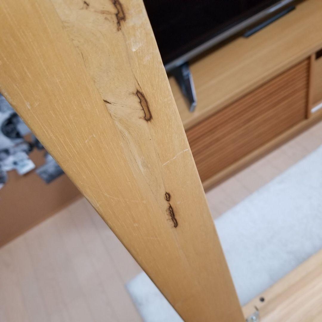 IKEA ダイニングテーブル　NORDBY ノールドビー　125cm 無垢材