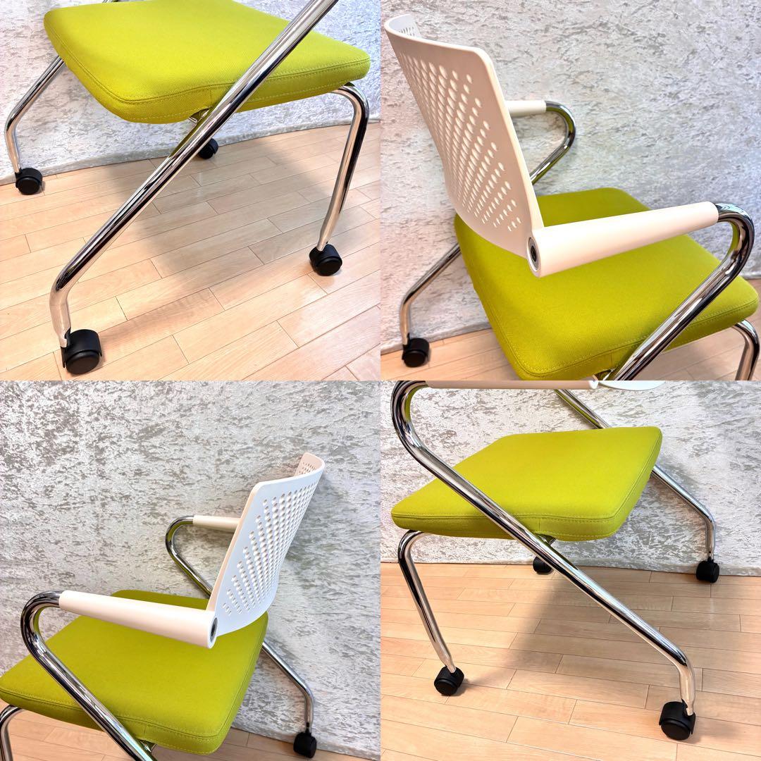 vitra ヴィトラ ビザロール2 visaroll 2 タイヤ付チェア 2脚①