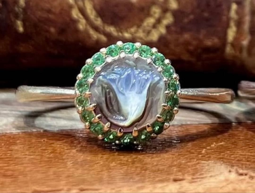 パ一セルジュエリー　ポンポネリング　parcelle