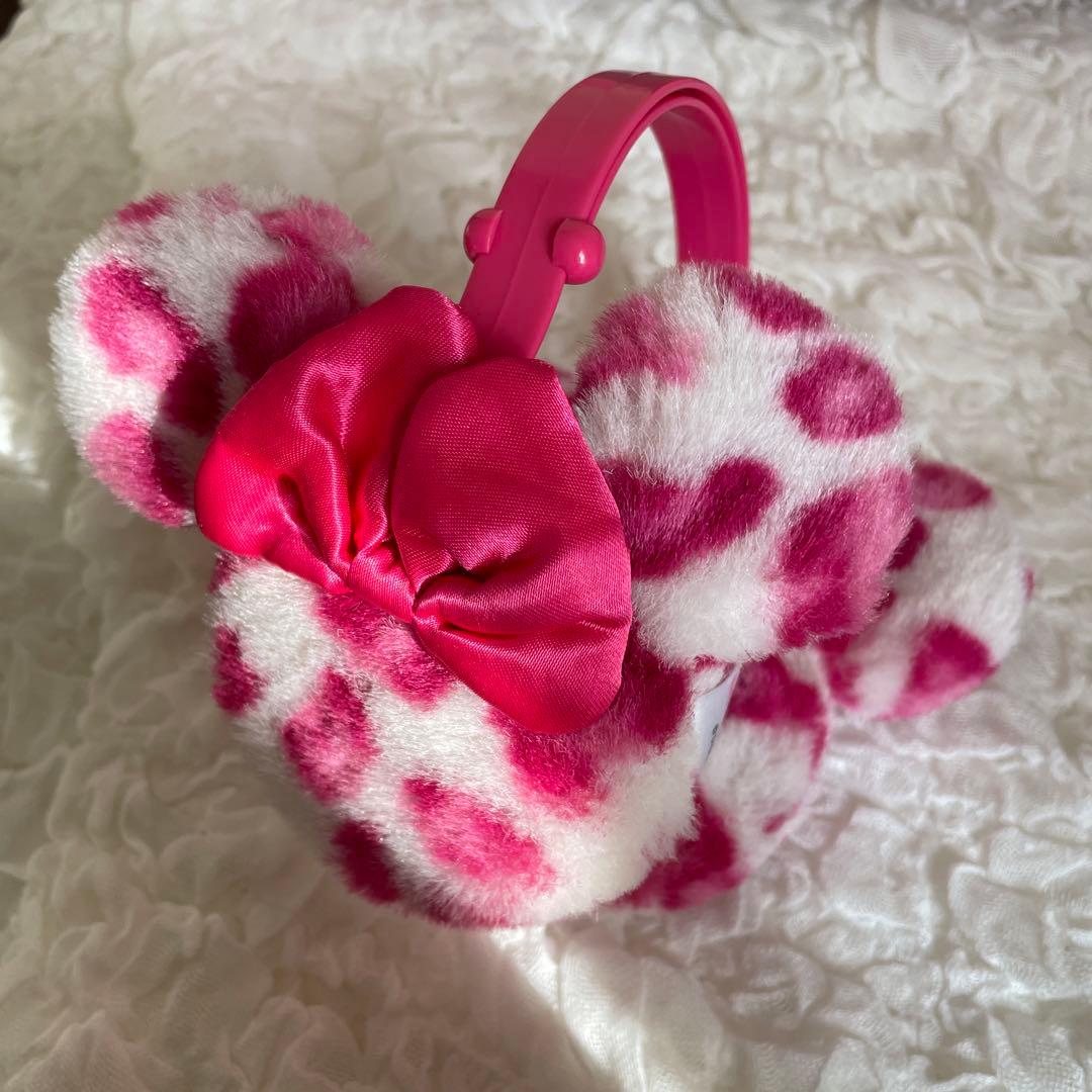 ヒョウ柄 イヤーマフ ディズニー