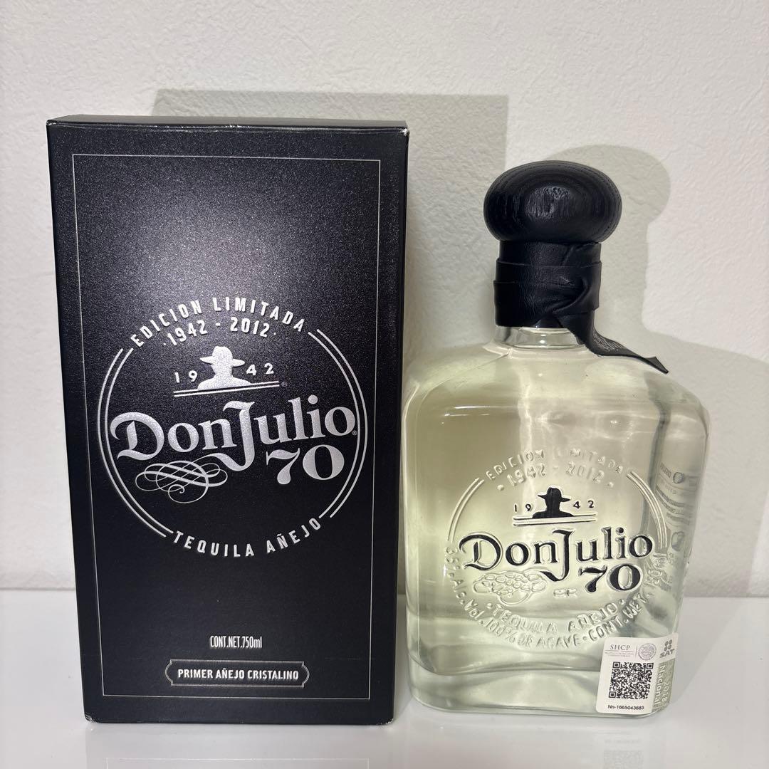 ‼️お値下げ‼️Don Julio 70 Cristalino テキーラ 750ml