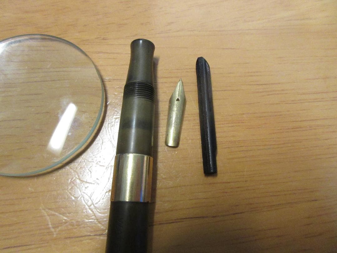 [Waterman] ウォーターマン 万年筆 レバーフィラー式 14K 訳あり