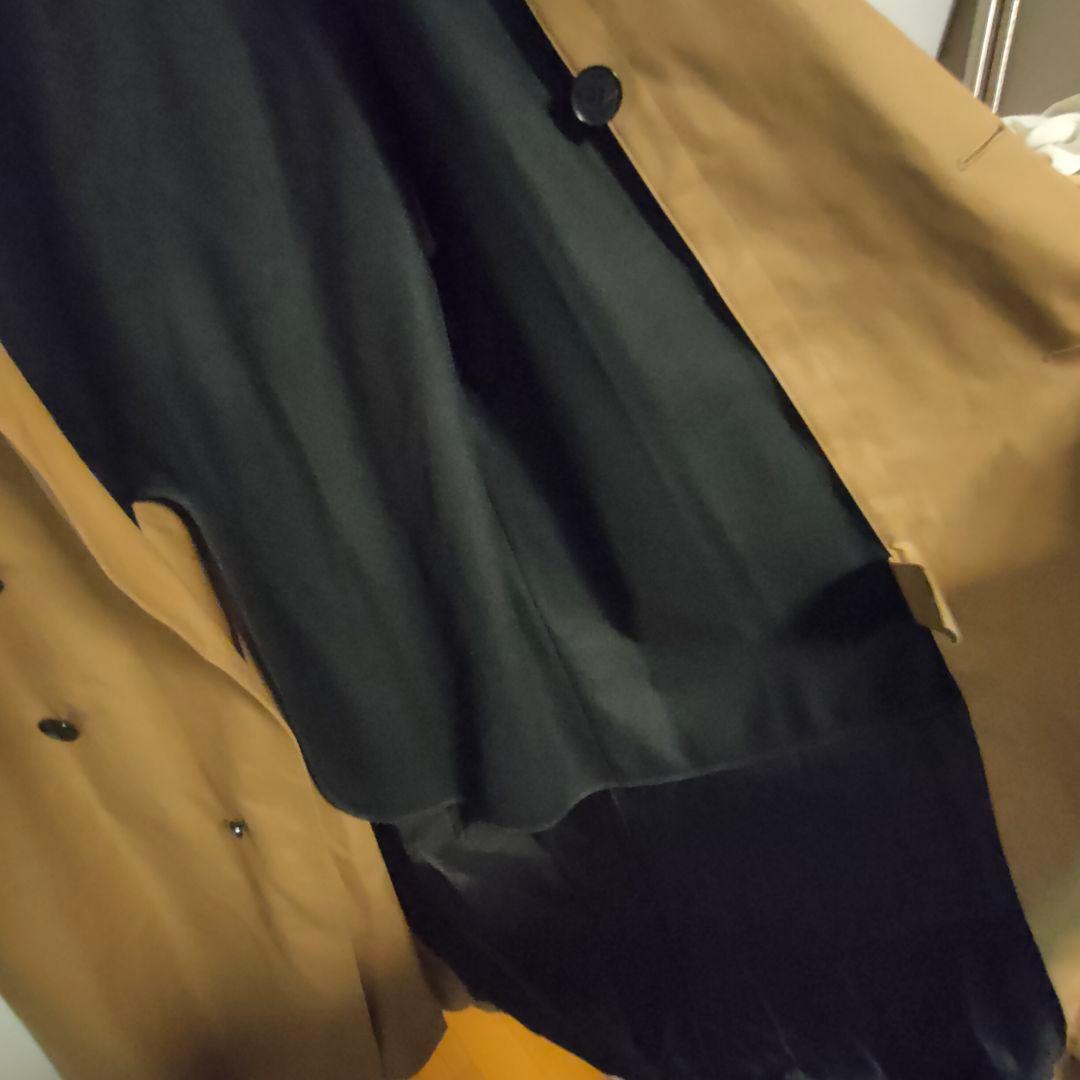 【極美品】HYKE BIG FIT トレンチコート 脱着ライナー付 ベルト付