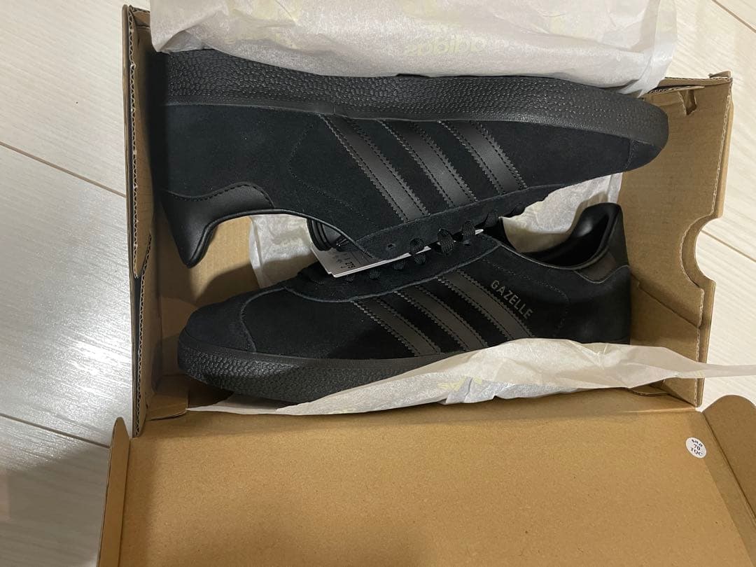 新品未使用　adidas ガゼル CQ2809 GAZELLE ブラック