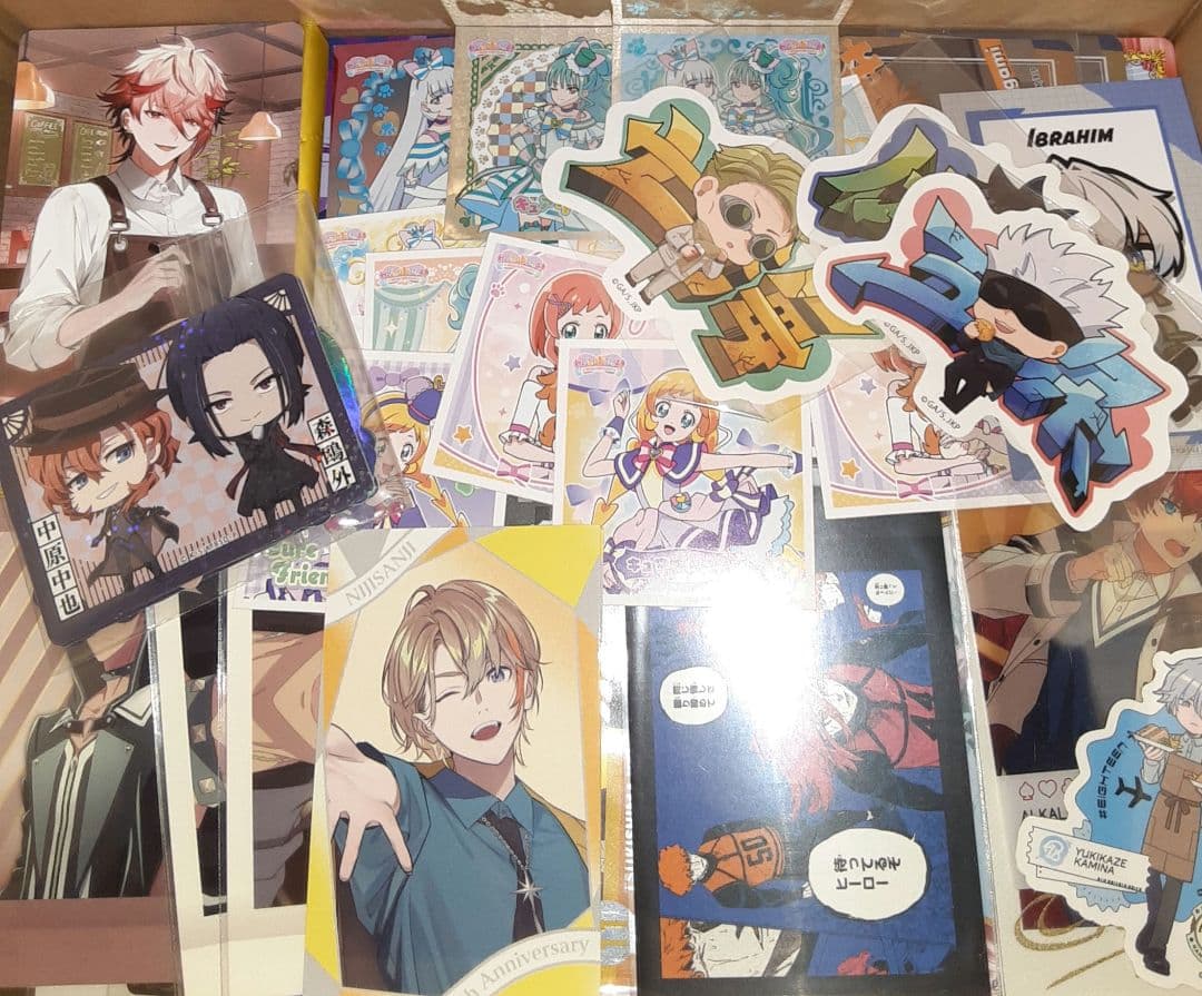 アニメグッズ シール・アニメカード 大量 まとめ売り 1500点