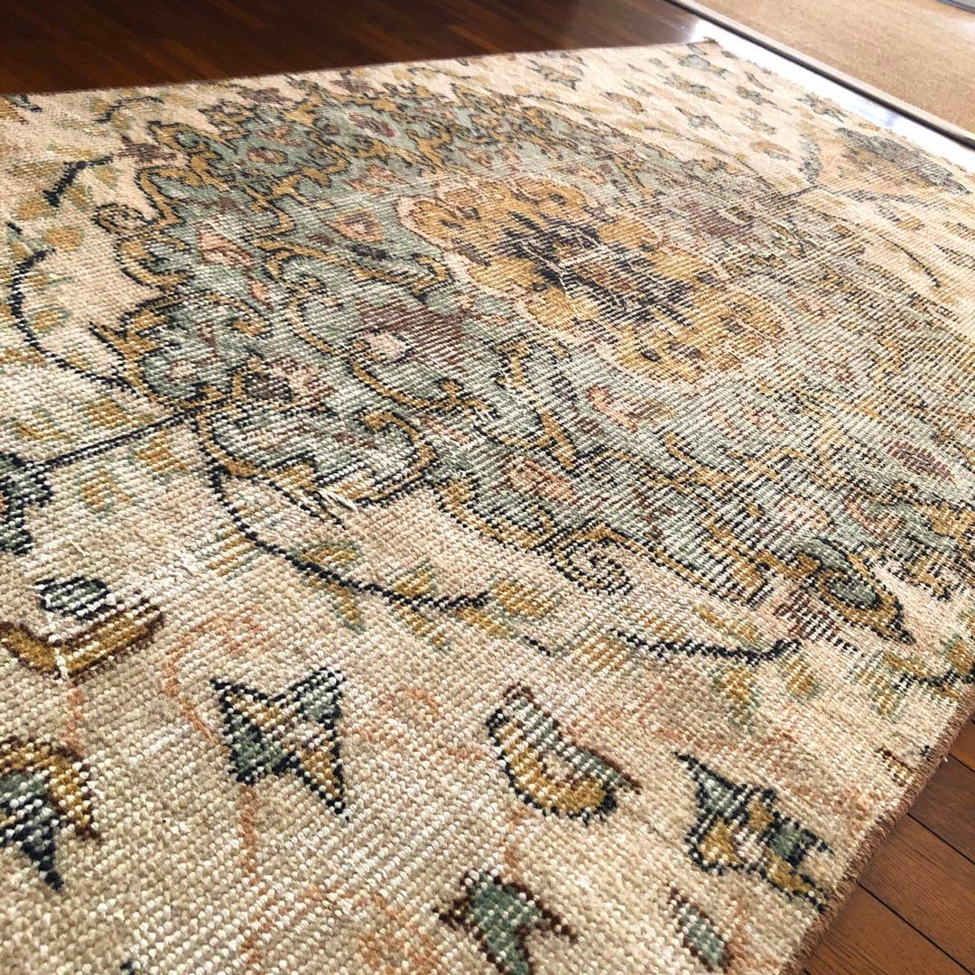 ビンテージトルコラグ　アンティーク