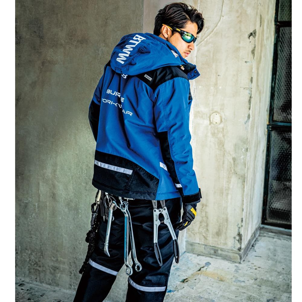 バートル　7610　防水防寒ジャケット　大型フード付　Lサイズ