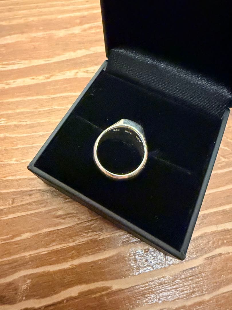 END CUSTOM JEWELLERS ピンキー バルーン シグネット リング