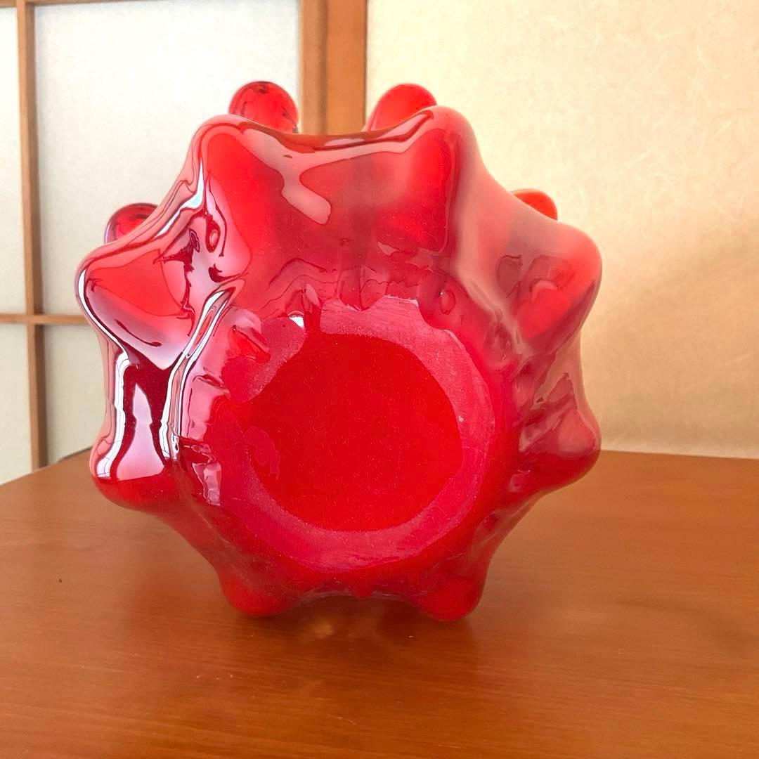 昭和レトロ　花瓶　フラワーベース3個セット60、70年代