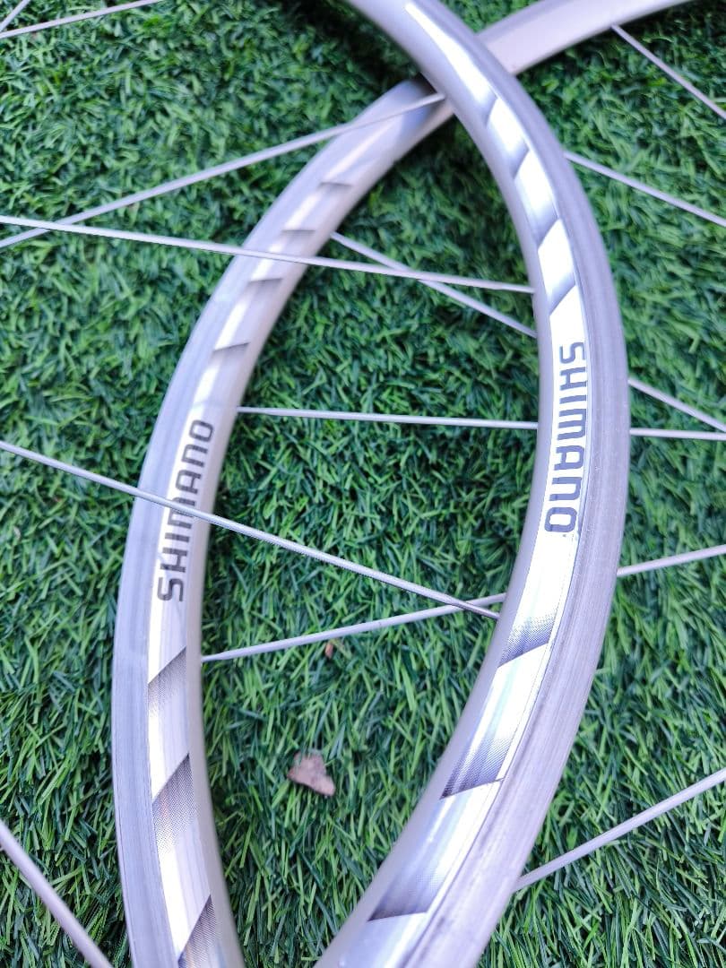 ロードバイク シマノ アルミ ホイール 2個セット