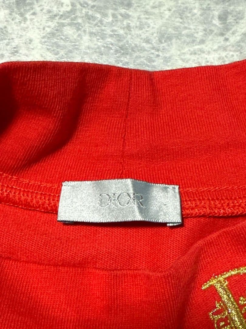 22万円 DIOR 2023SS ERL ディオール ラビットパッチ ロンT L