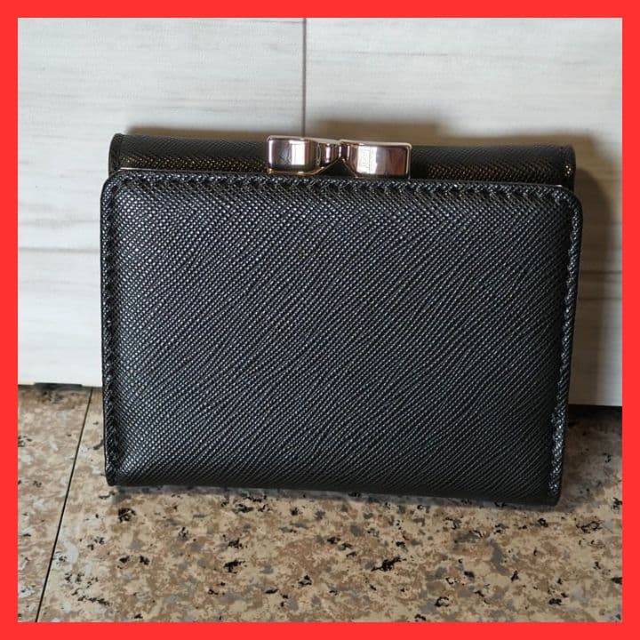 【新品未使用】ヴィヴィアンウエストウッド三つ折り財布　813VW131　ブラック