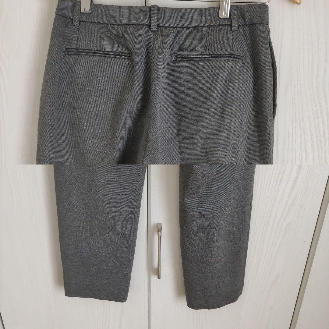 アマカ　セットアップ　スーツ　ジャケット　パンツ　ノーカラー　AMACA