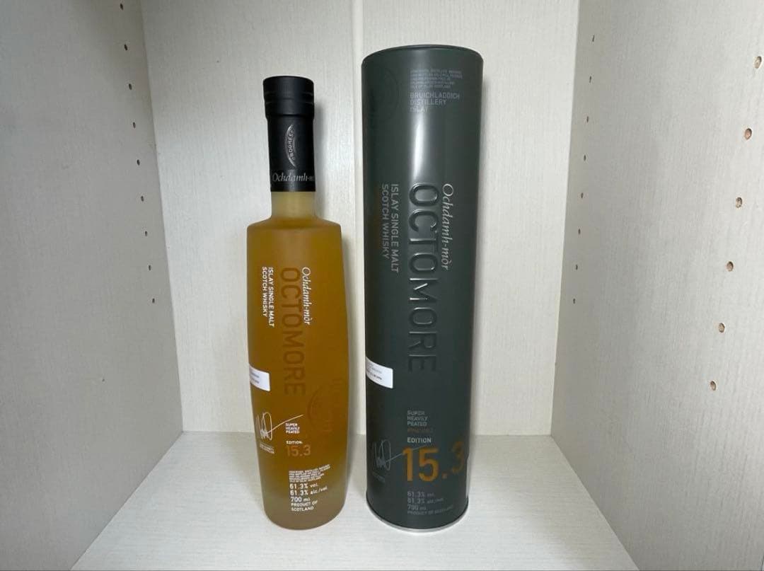 希少 入手困難 ウイスキー オクトモア 15.3 アイラ・バーレイ