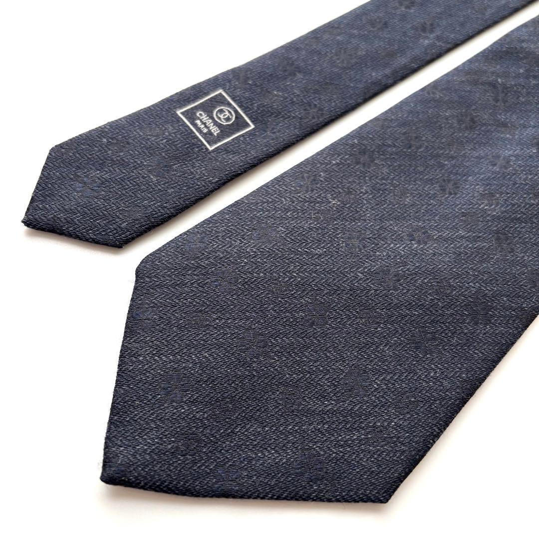 ※うっちー様꧁新品未使用꧂ シャネル ネクタイ クローバー 花柄 ココマーク