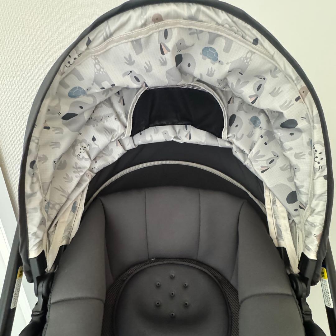 軽量ベビーカー アップリカ カルーンエアーメッシュAB 美品