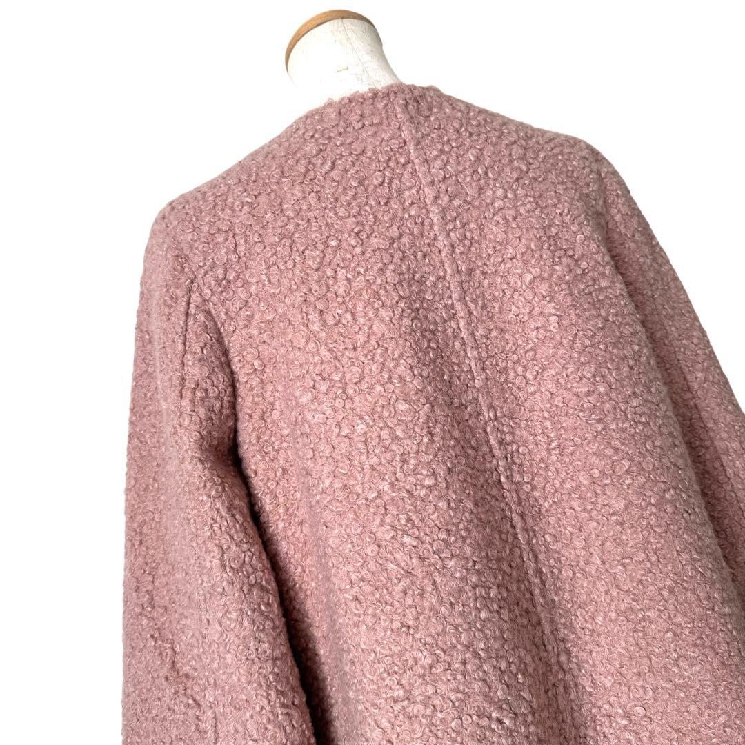 定価9.79万円　ボーダーズアットバルコニー POODLE COAT 38