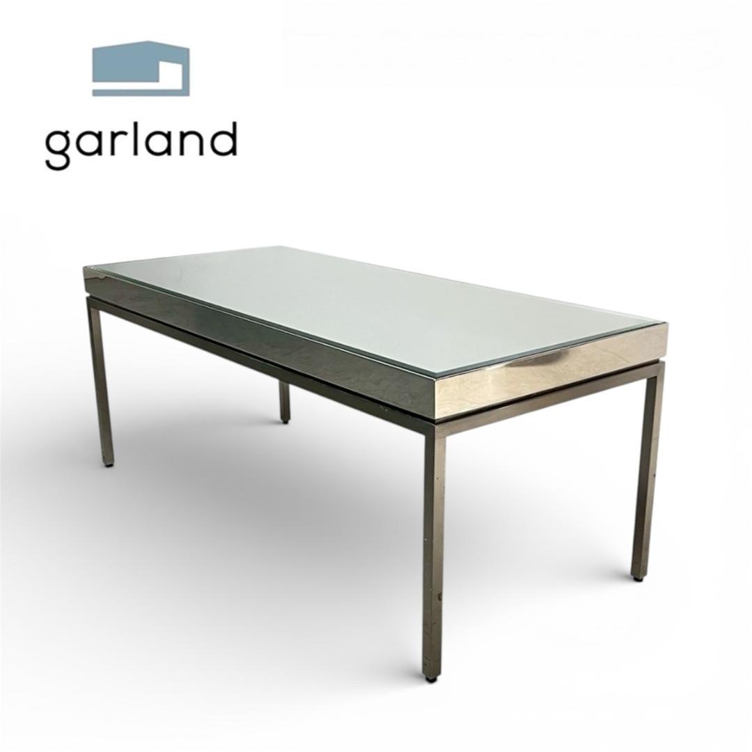 ミラーデザイン センターテーブル リビングテーブル ローテーブル ガラス モダン