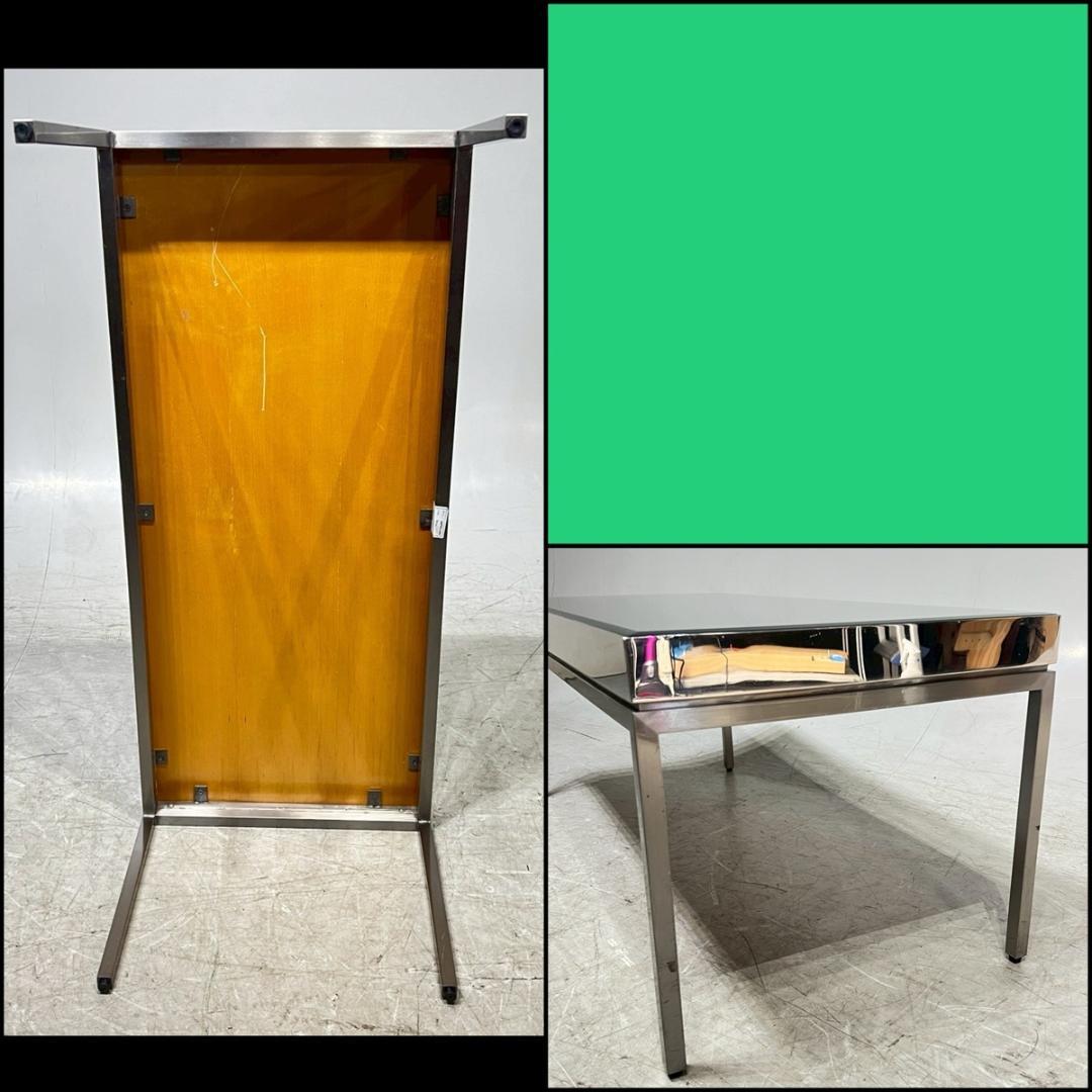 ミラーデザイン センターテーブル リビングテーブル ローテーブル ガラス モダン