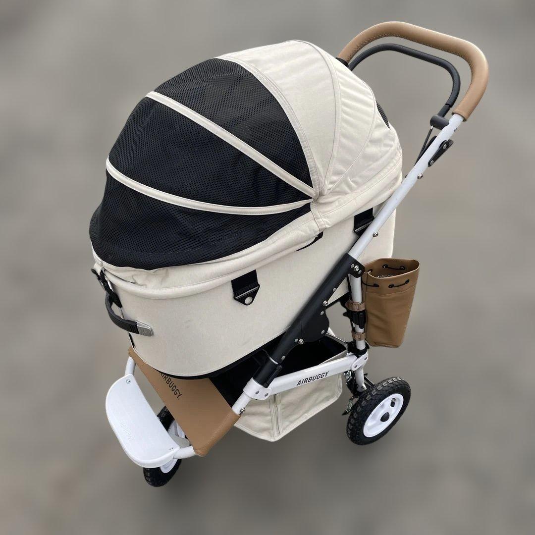エアバギー　ドーム３　ペットカート　アーバンホワイト
