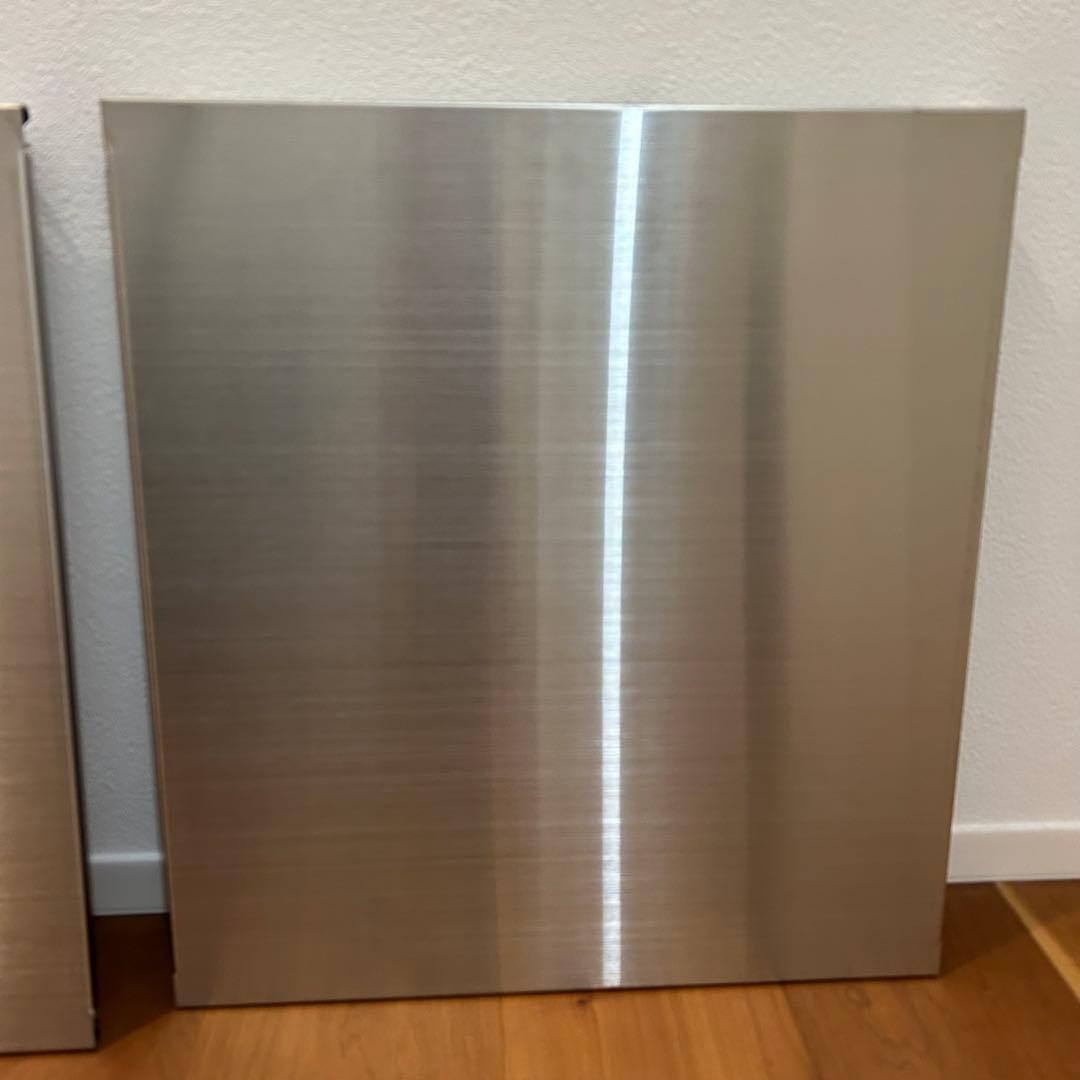 無印 ステンレスユニットシェルフ サイドパネルインナー用６枚セット(小4大2)