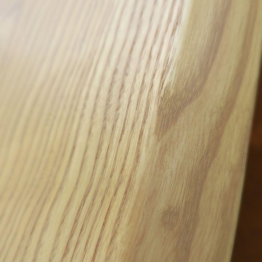 送料込み　未使用　タモ無垢材　うずくり　天然木 座卓テーブル　座卓