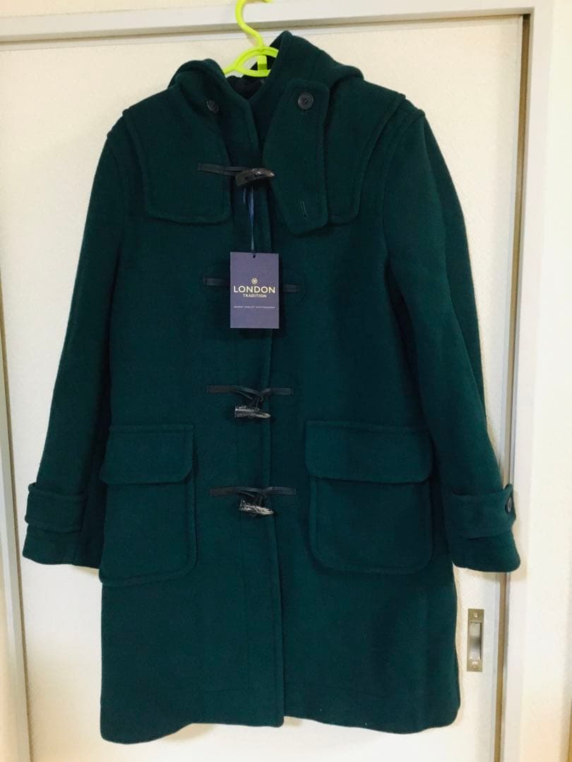 [ロンドントラディション] 未使用に近い英国製ロングダッフルコート