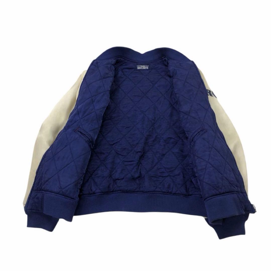 TIGRE BROCANTE スカジャン 風神 雷神 凱旋門 花火　L