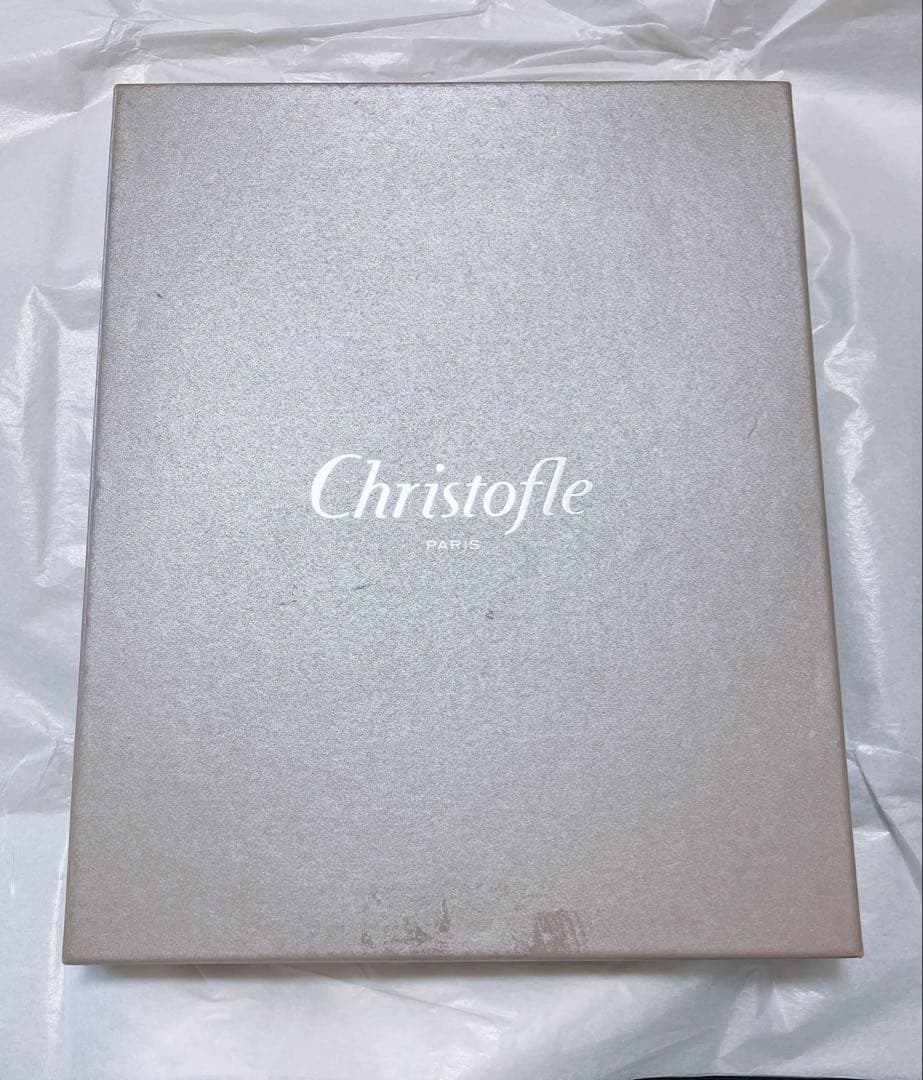 【未使用品】CHRISTOFLE クリストフル フォトフレーム パール13×18