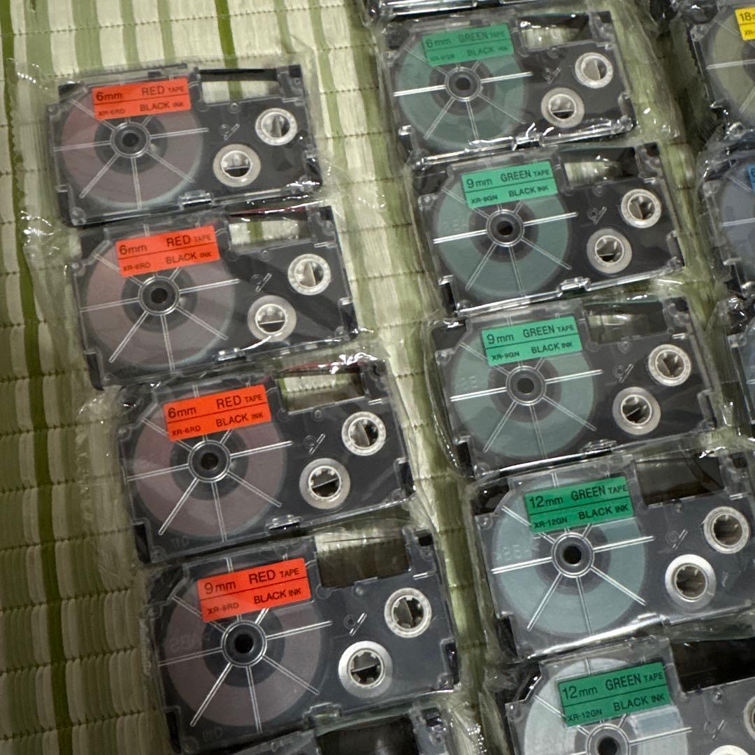 カシオCASIOネームランド　テープカートリッジ　テプラ　シール　まとめ売り