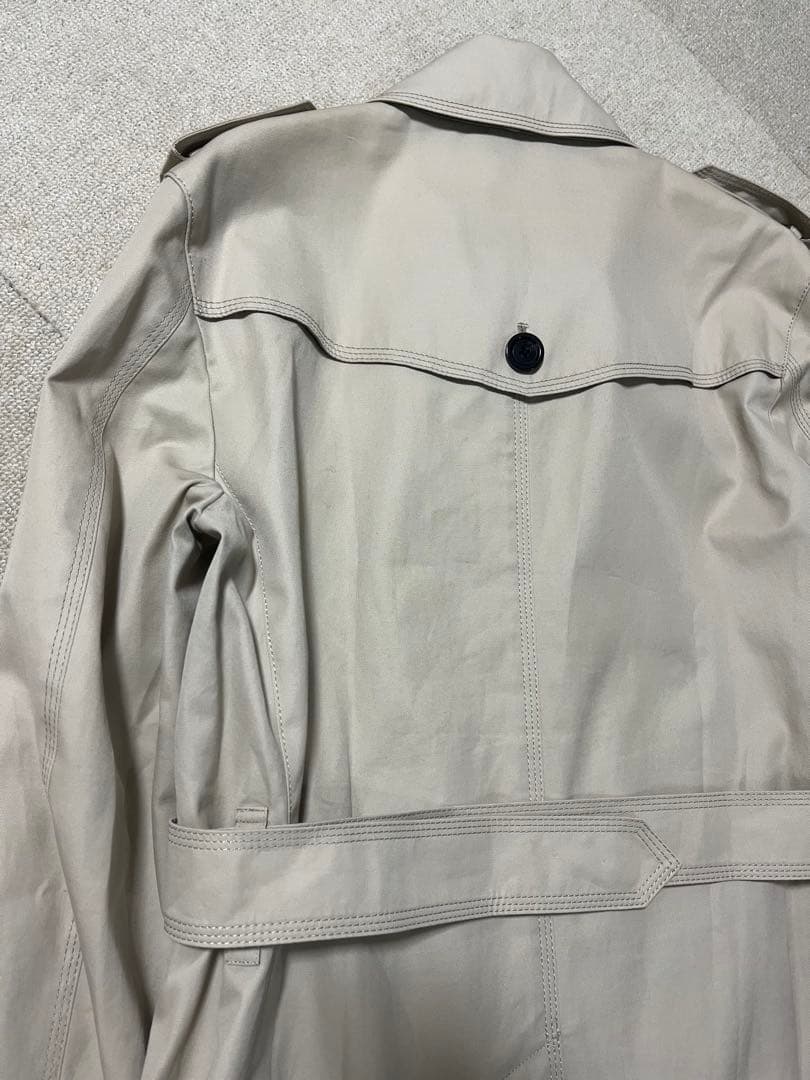 Burberryブラックレーベル　ベージュ トレンチコート ノバチェック